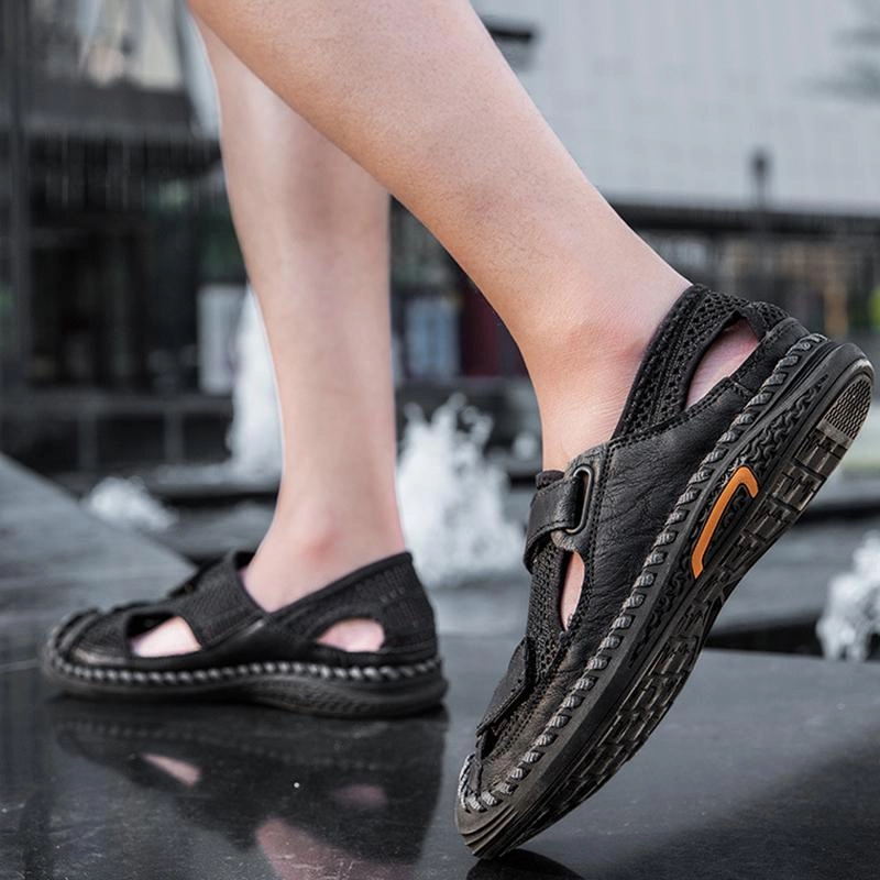 Men's Casual Breathable Flat Sandals Bridal Sandals Wedding