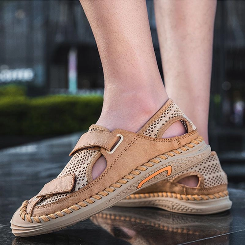 Earthbound Sandals Men's Casual Breathable Flat Sandals