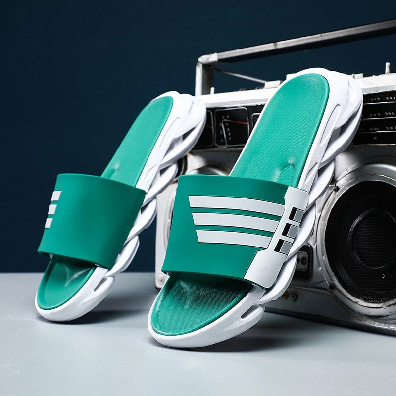 Men's Casual Outdoor Non-Slip Slipper Sandals Golden Retriever Slippers