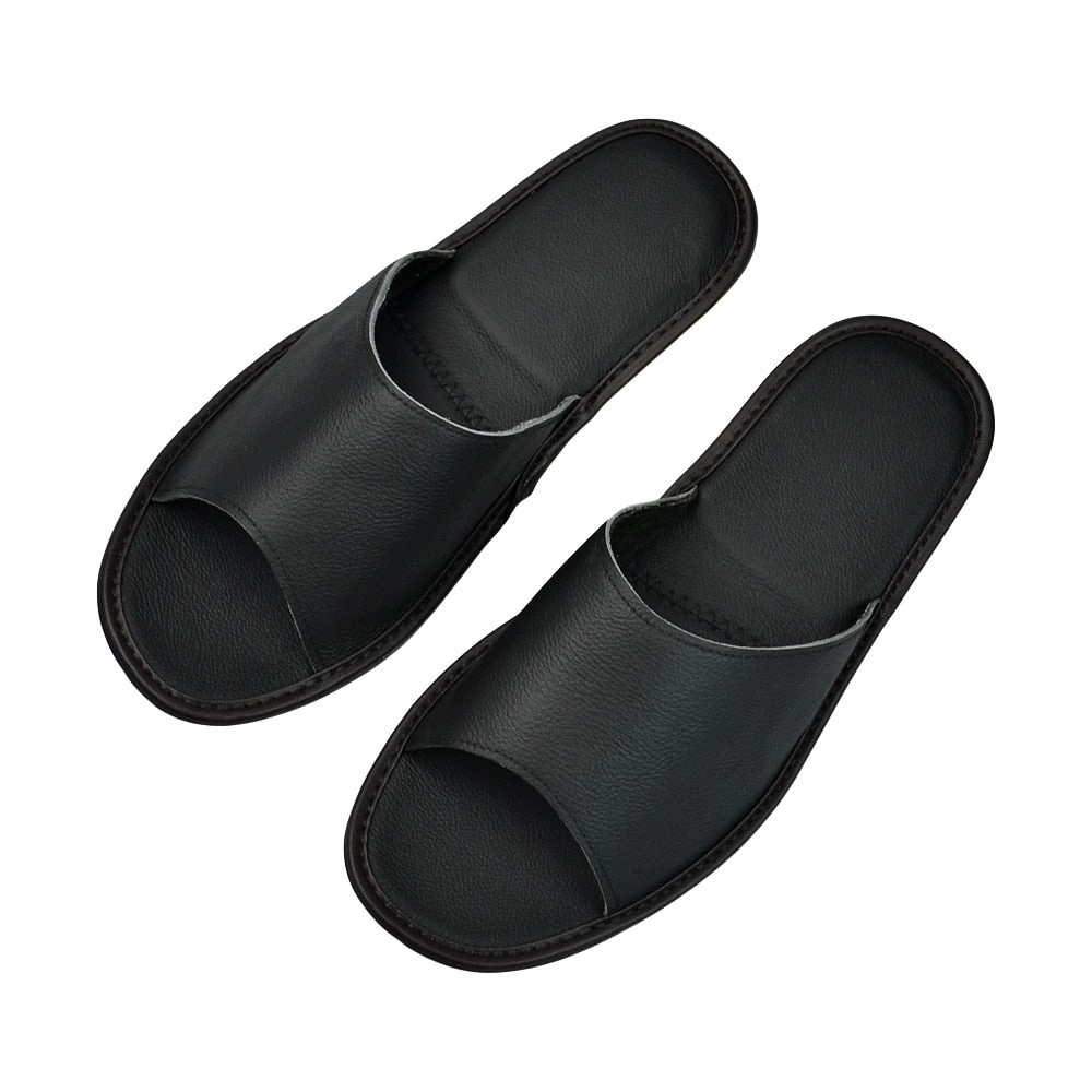 Men's Indoor Genuine Leather Slipper Sandals Lola Slippers