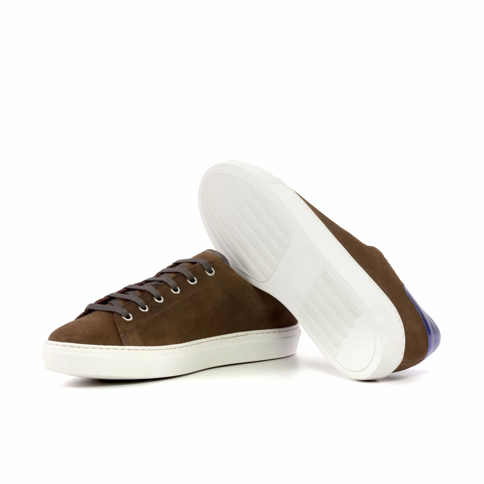 Men's Leather Trainers Wide Plus Size Brown 5868 Casual Shoes Style Guide