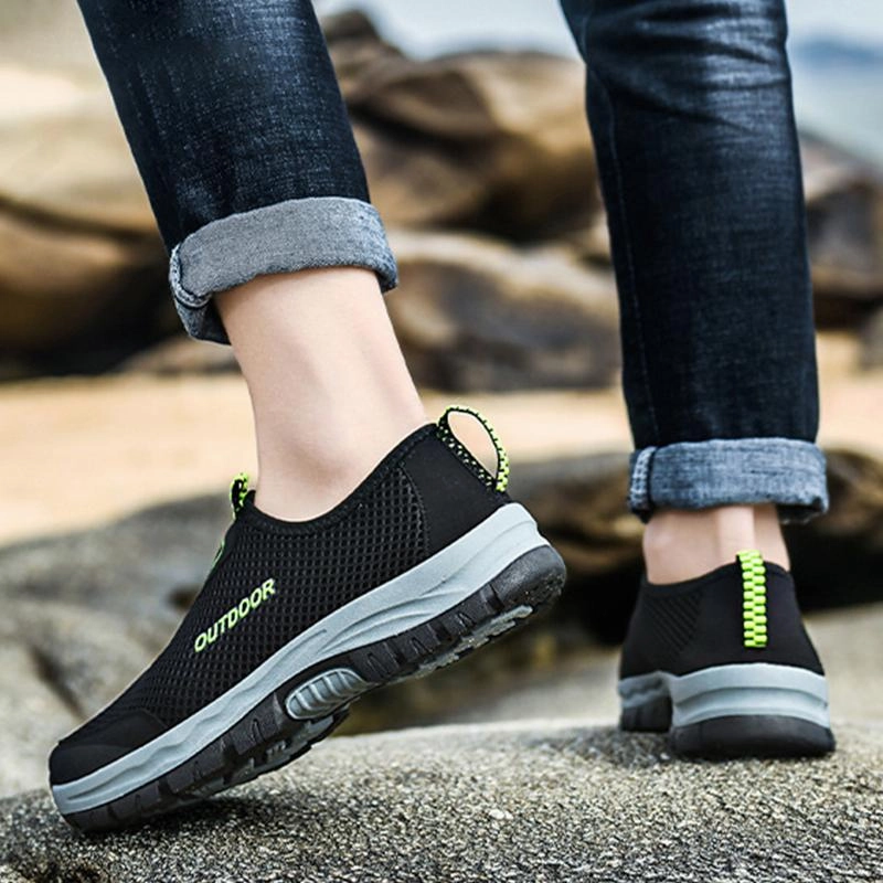 Men's Outdoor Wading Breathable Casual Shoes Strappy Low Heel Sandals