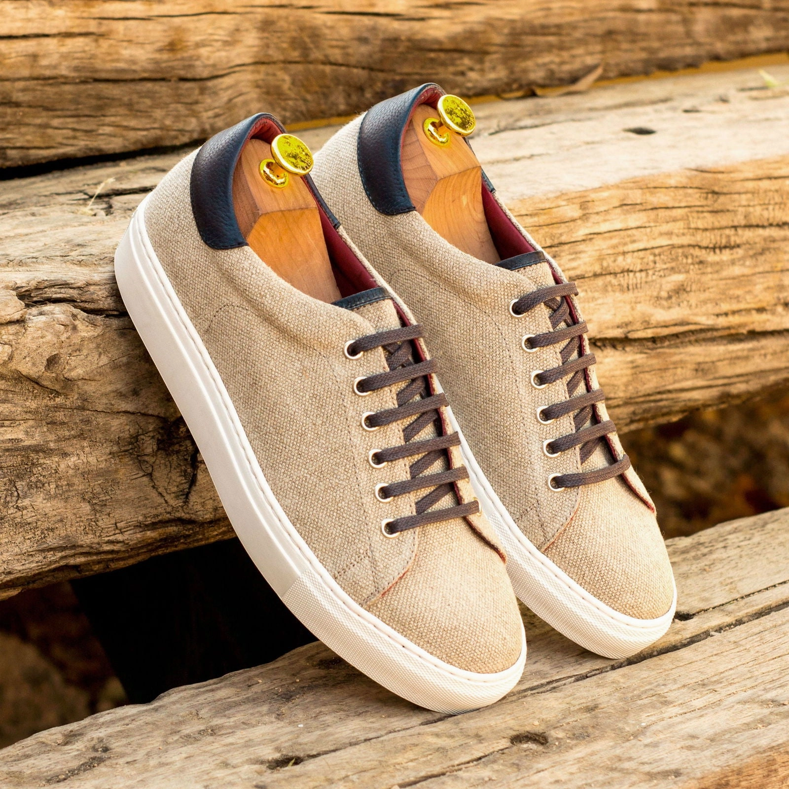 Men's Trainers Wide Plus Size White 3501 Casual Shoes With Rubber Soles