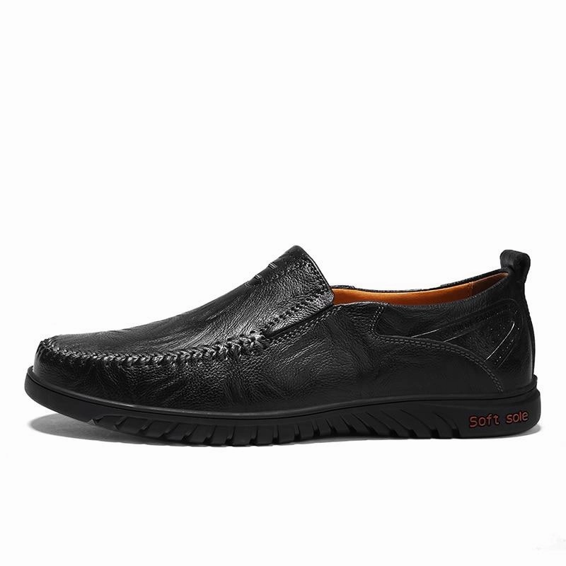 Men Shoes Genuine leather Comfortable Men Casual Shoes Bzees Casual Shoes