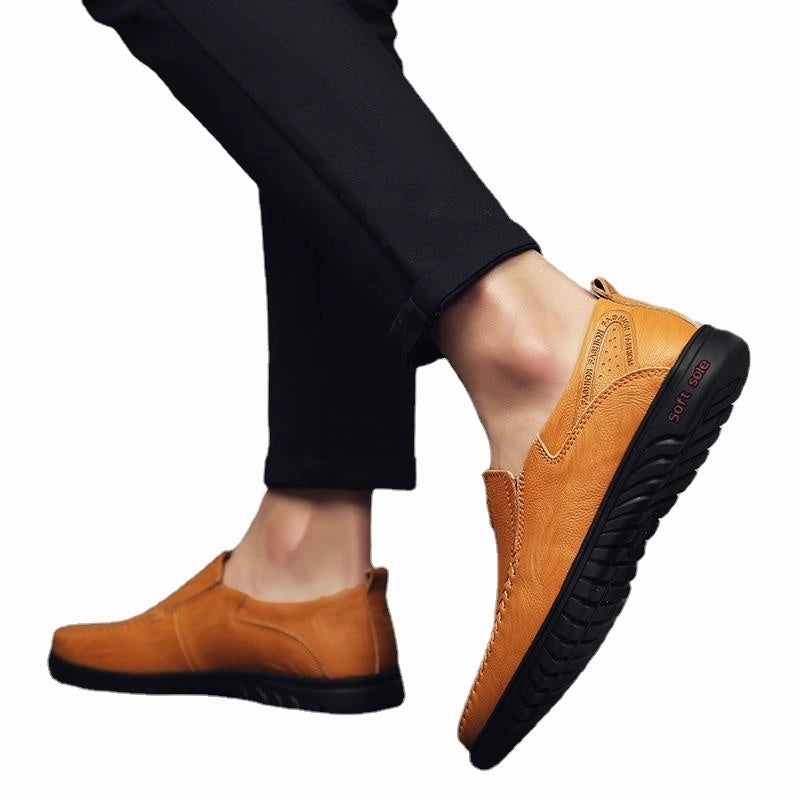 Casual Shoes That Look Like Dress Shoes Men Shoes Genuine leather Comfortable Men Casual Shoes
