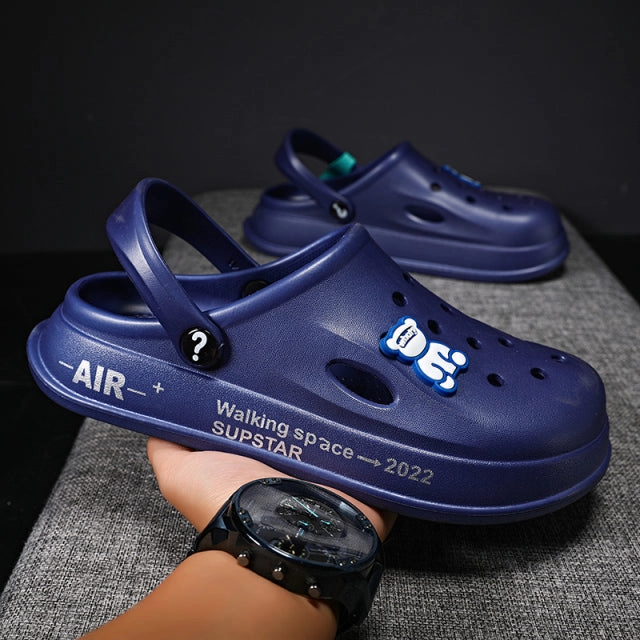 Balenciaga Fur Slides Men Slippers Clogs Quick Dry Casual Garden Shoes