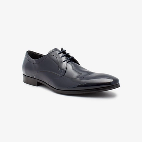 Thick Soled Loafers Mens Leather Derby Formal Shoes