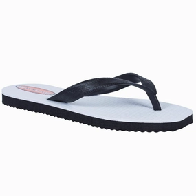 Target Wedge Sandals Mens Original Double Plug Thongs Sandals Shoes Slippers Black White Flip Flops