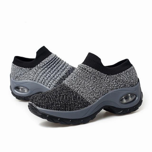 Mesh slip on sneakers for women comfort shoes for walking air cushion Converse Knee High Sneakers