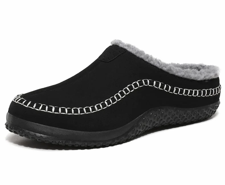Oofos Slippers Met fleece gevoerde pantoffels voor binnen