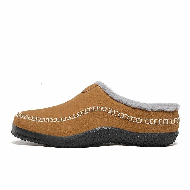 Met fleece gevoerde pantoffels voor binnen Extra Wide Slippers For Diabetics