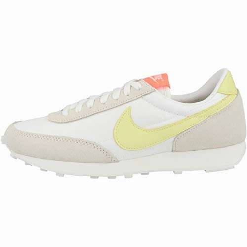 Stability Running Shoes With Wide Toe Box Nike Women's Daybreak Pale Ivory/LT ZITRON-Bright Mango Running Shoe (CK2351-104)