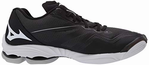 Running Shoes Everyday Mizuno Women's Wave Lightning Z6 Volleyball Shoe, Blacksilver, 8 B US