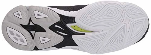 Rnr Running Shoe Mizuno Women's Wave Lightning Z6 Volleyball Shoe, Blacksilver, 8 B US