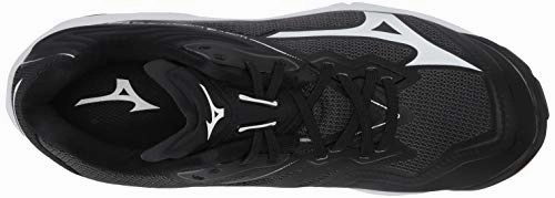 Mizuno Women's Wave Lightning Z6 Volleyball Shoe, Blacksilver, 8 B US Ghost Running Shoe