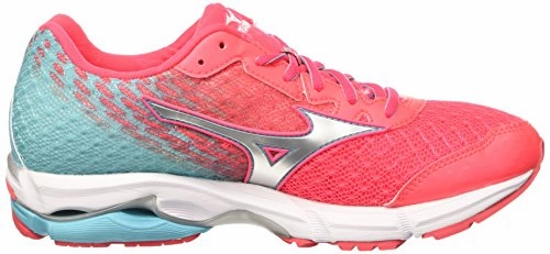 Running Shoes Sale Clearance Uk Mizuno Women Wave Rider 19 Pink Running Shoes-4 UK/India (36.5 EU) (J1GD160308)