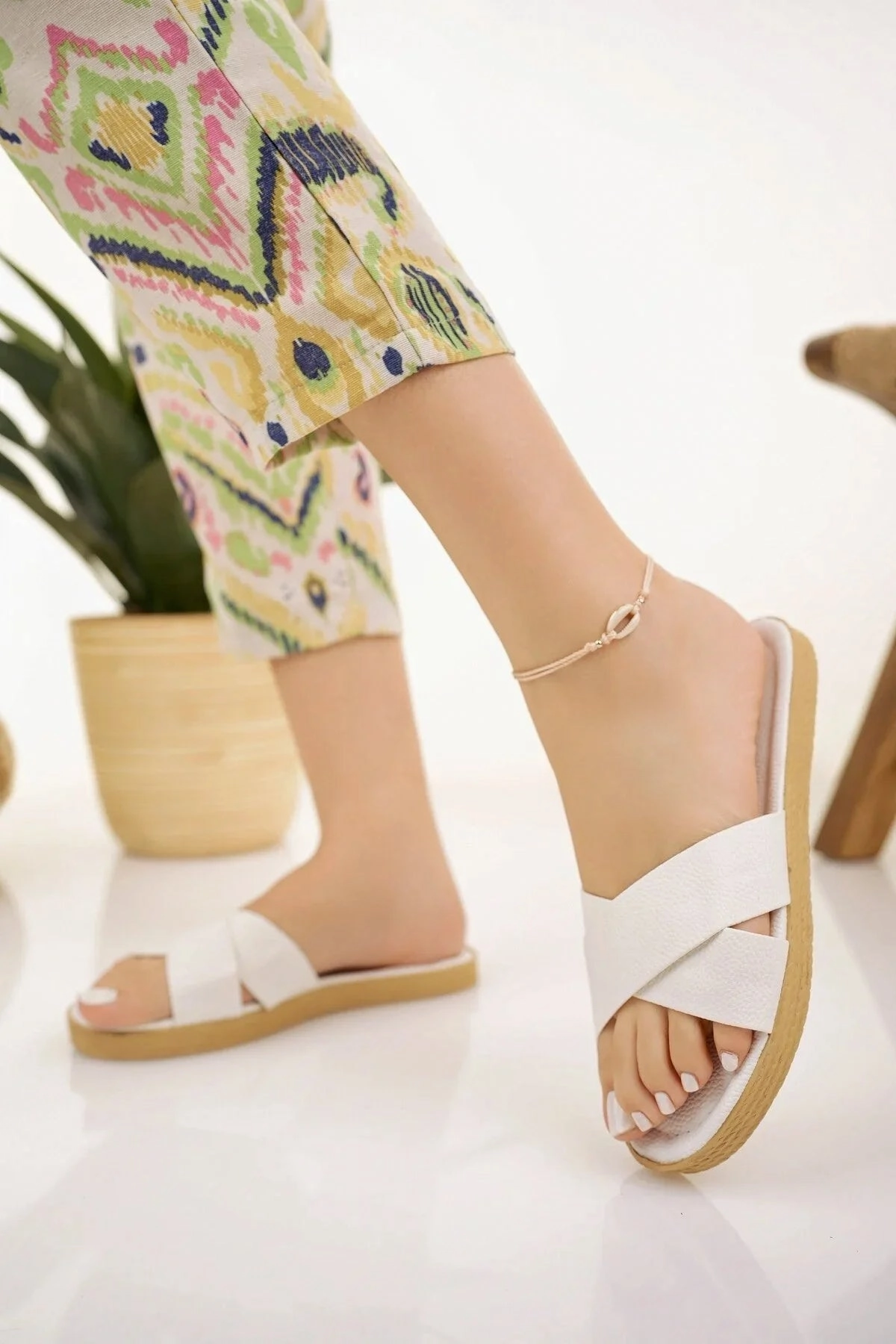 Italian Slippers Modafrsat  Women's Stylish Casual Slippers