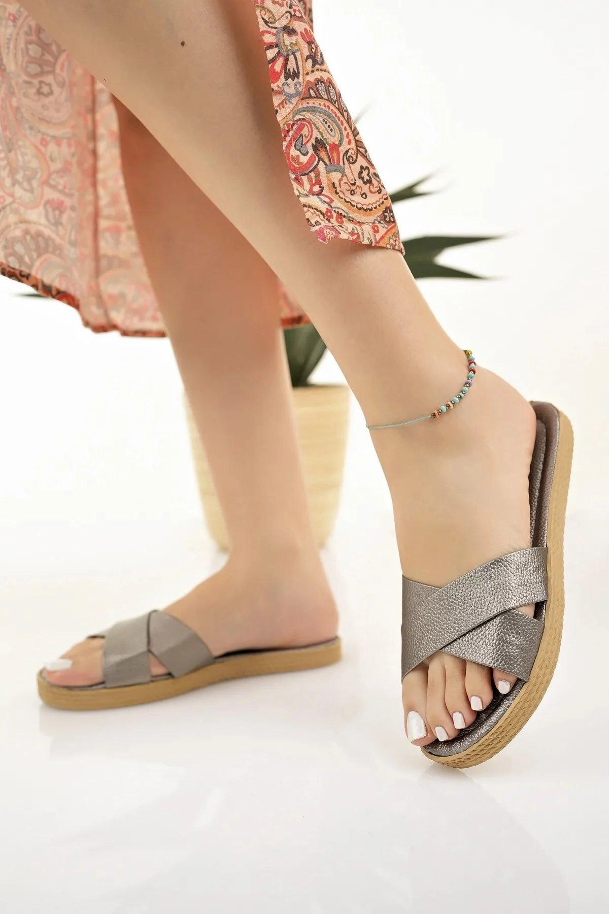 Piped Slippers Modafrsat  Women's Stylish Casual Slippers