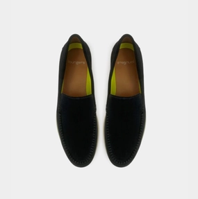 Dream Walker Men's Hybrid Loafer Navy Calf Suede Johnston And Murphy Tassel Loafers