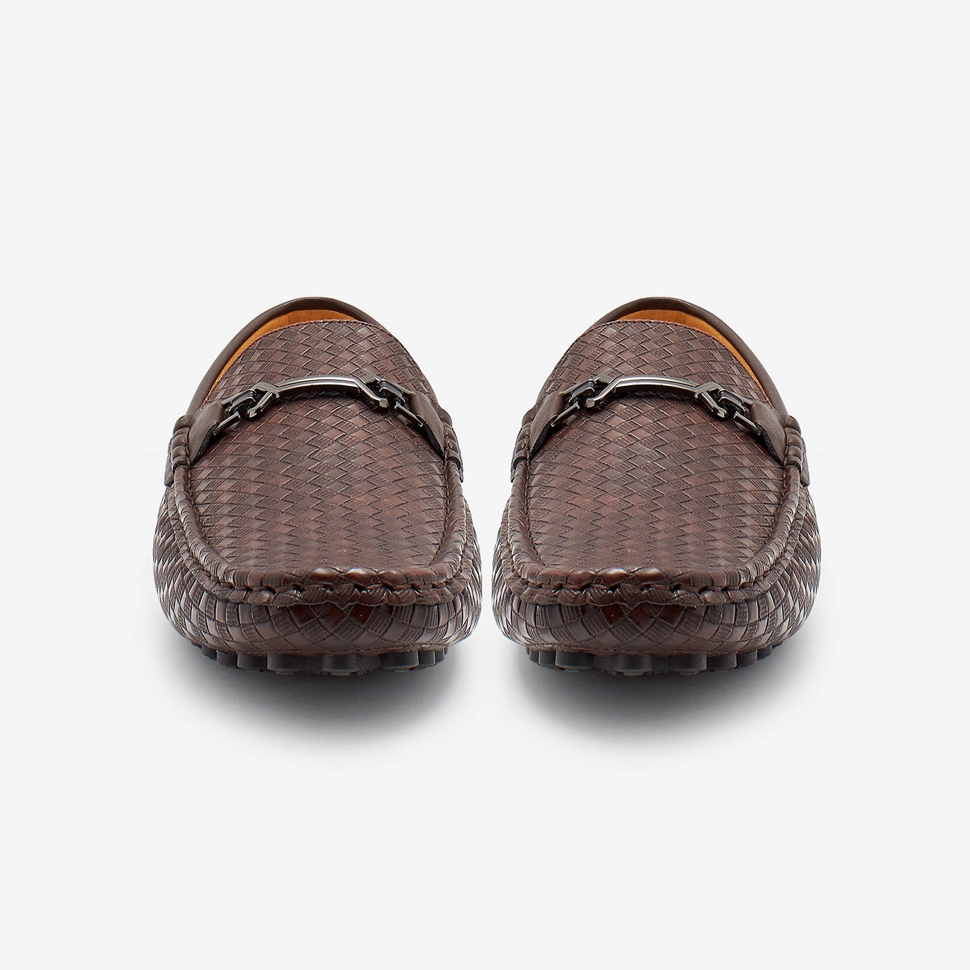 Buckled Loafers for Men Flat Loafers