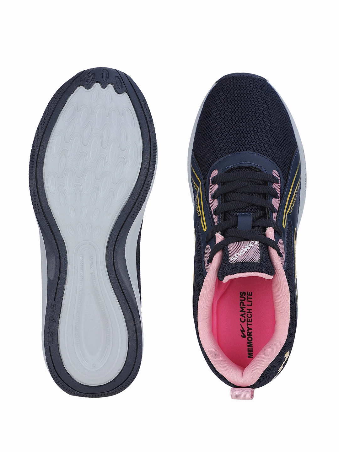 Navy Running Shoes GEMINI Navy Women's Sports Shoes