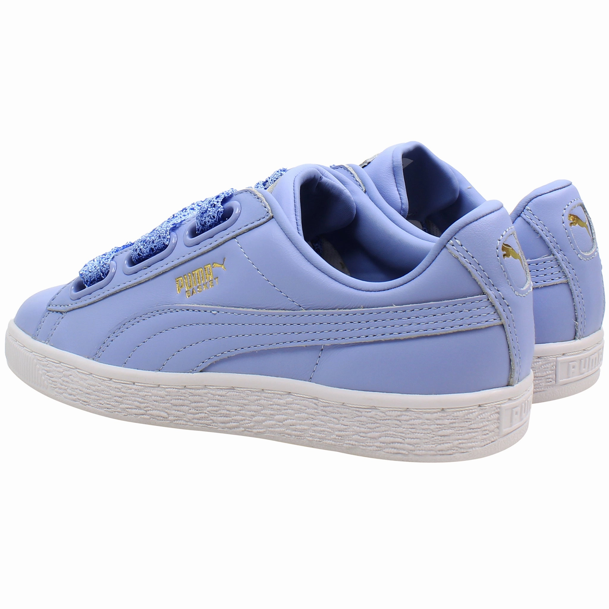 Puma Basket Heart Crochet Womens Lavender Trainers Best Asics Shoes For Weightlifting