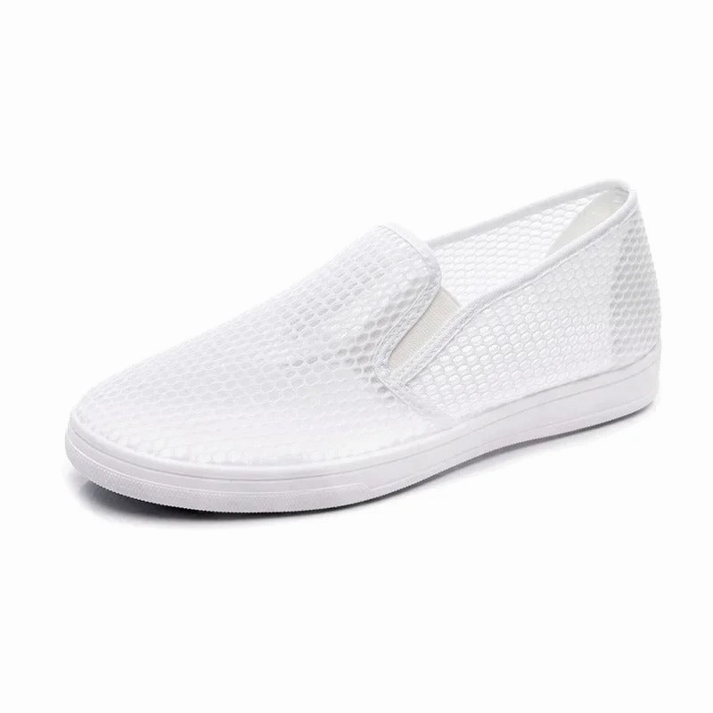 Adeline - Breathable White Summer Shoes for Women Running Shoes For People With Flat Feet