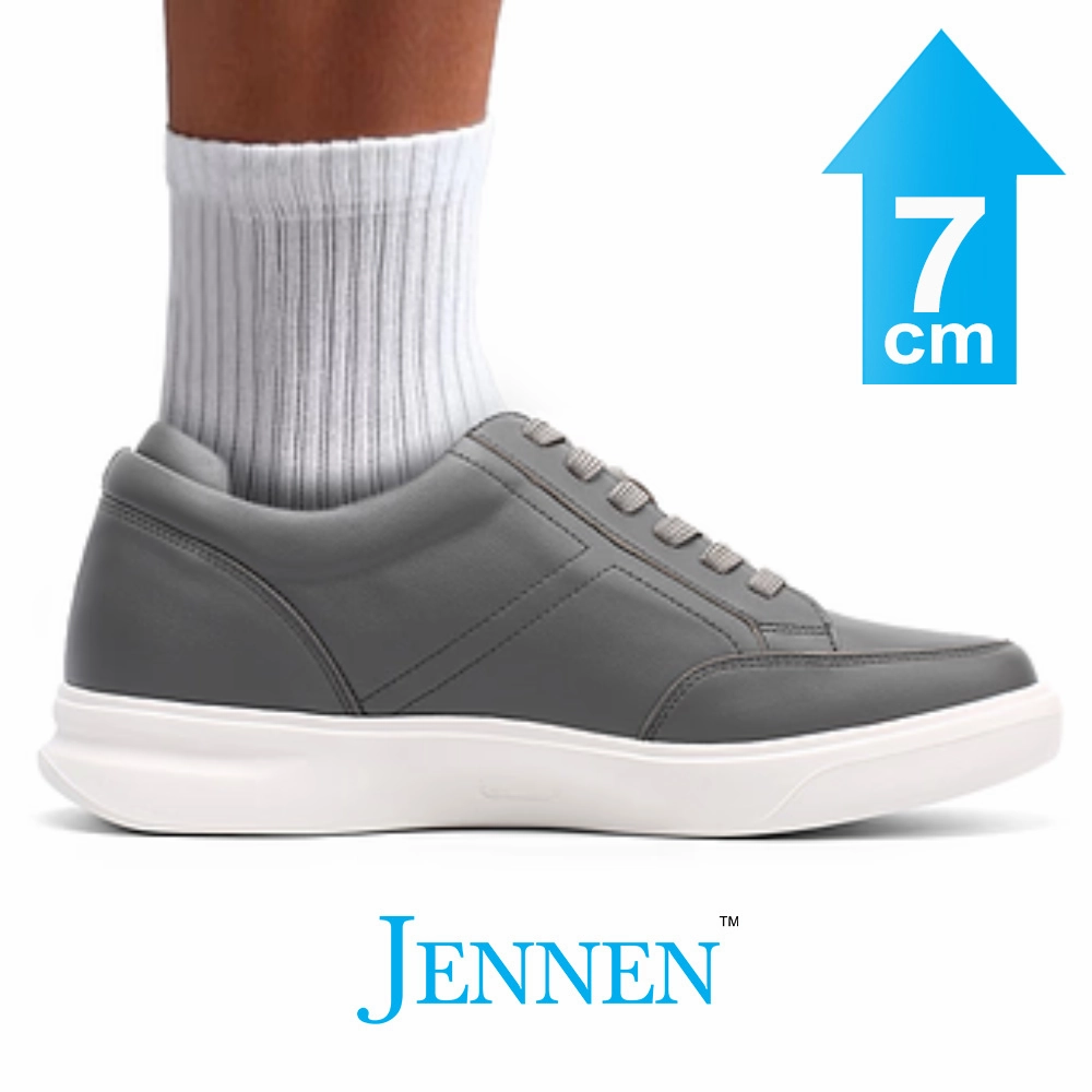 Sneakers Alexander Wang Mr. Federer 7cm | 2.8 inches Dark Grey Height Increasing Casual Shoes