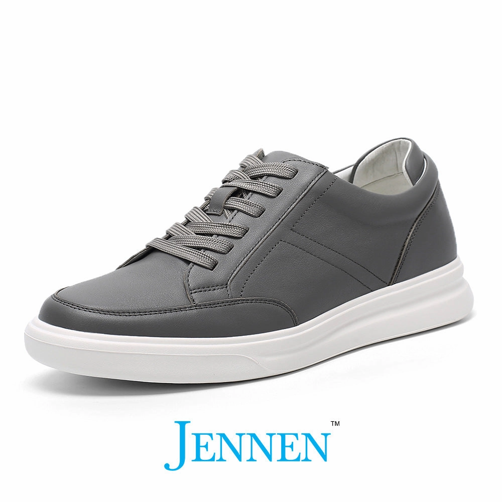 Mr. Federer 7cm | 2.8 inches Dark Grey Height Increasing Casual Shoes Converse Wedge Sneakers