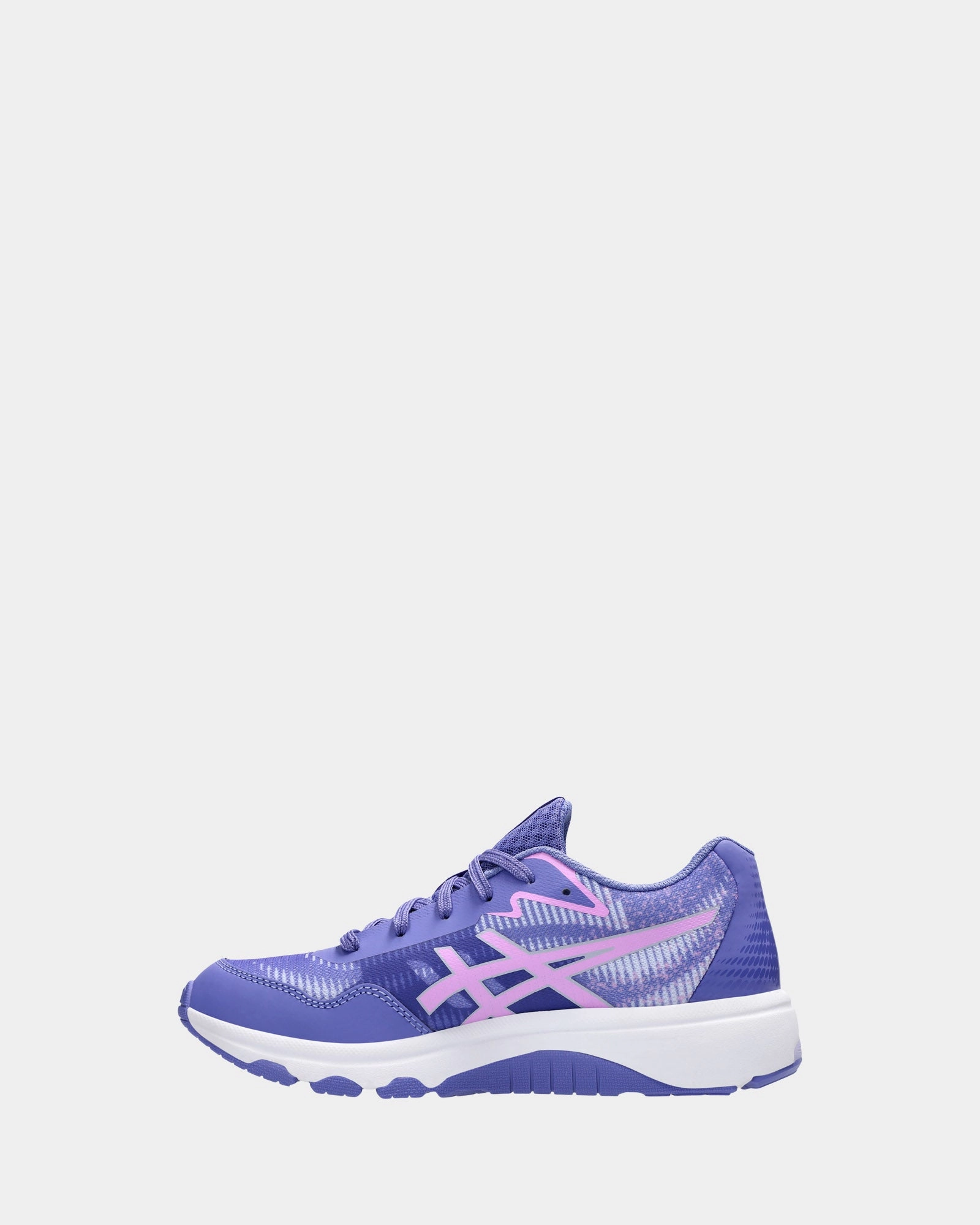 Pink Tennis Shoes Asics Netburner Pro 4 Grade School Blue Violet/Lavender Glow