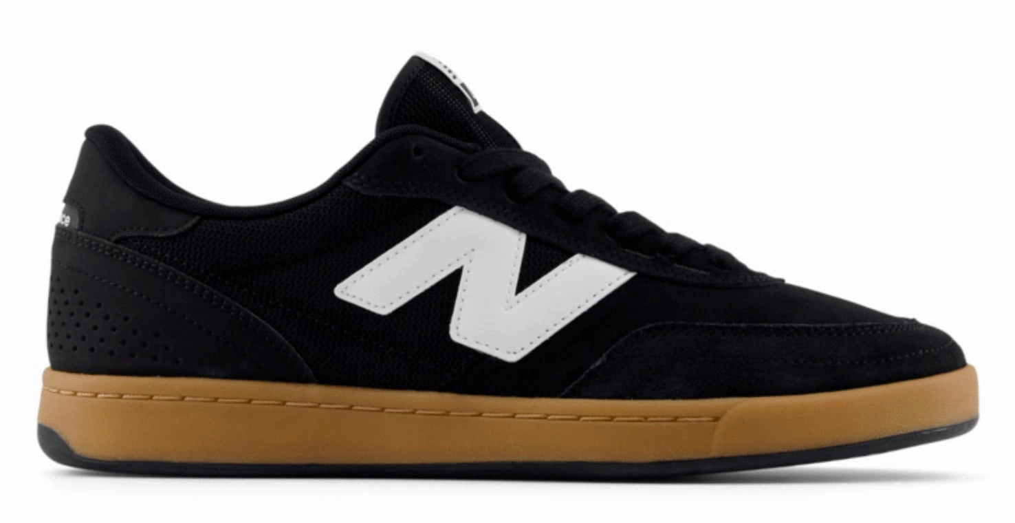 New Balance Numeric 440 V2 Skate Shoe in Black and Gum New Balance Stability Shoe