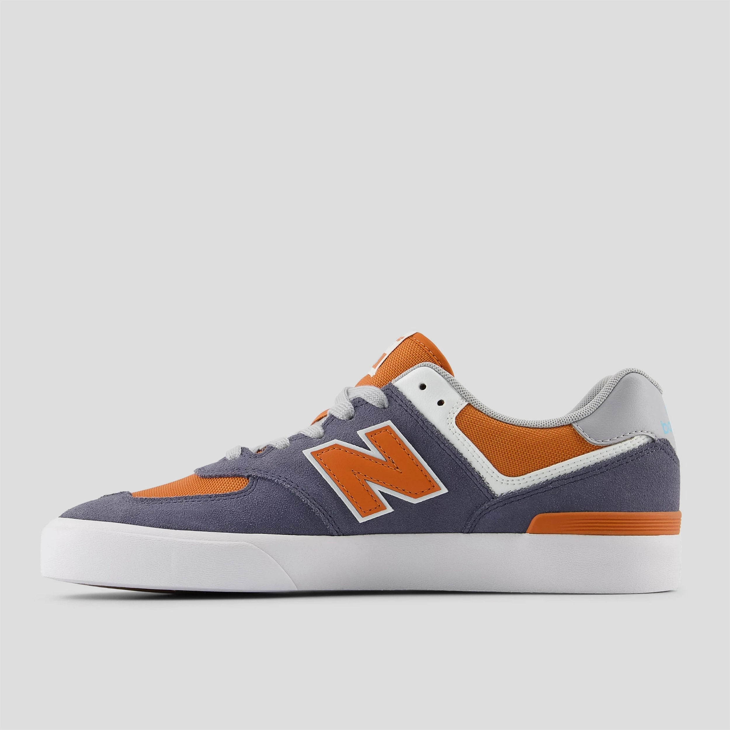 New Balance Numeric 574 Skate Shoes Grey / Orange Men's White New Balance Shoes