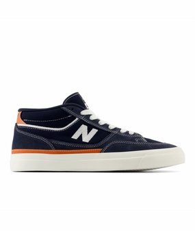 New Balance Numeric Franky Villani 417 Shoe in Navy New Balance Women's Leather Sneakers