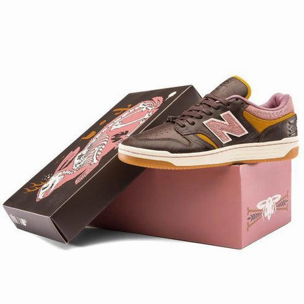 New Balance 847 Mens New Balance Numeric x 303 Boards x Jeremy Fish 480 NM480FXT Brown - Pink