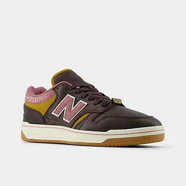 New Balance Numeric x 303 Boards x Jeremy Fish 480 NM480FXT Brown - Pink New Balance All White Women's