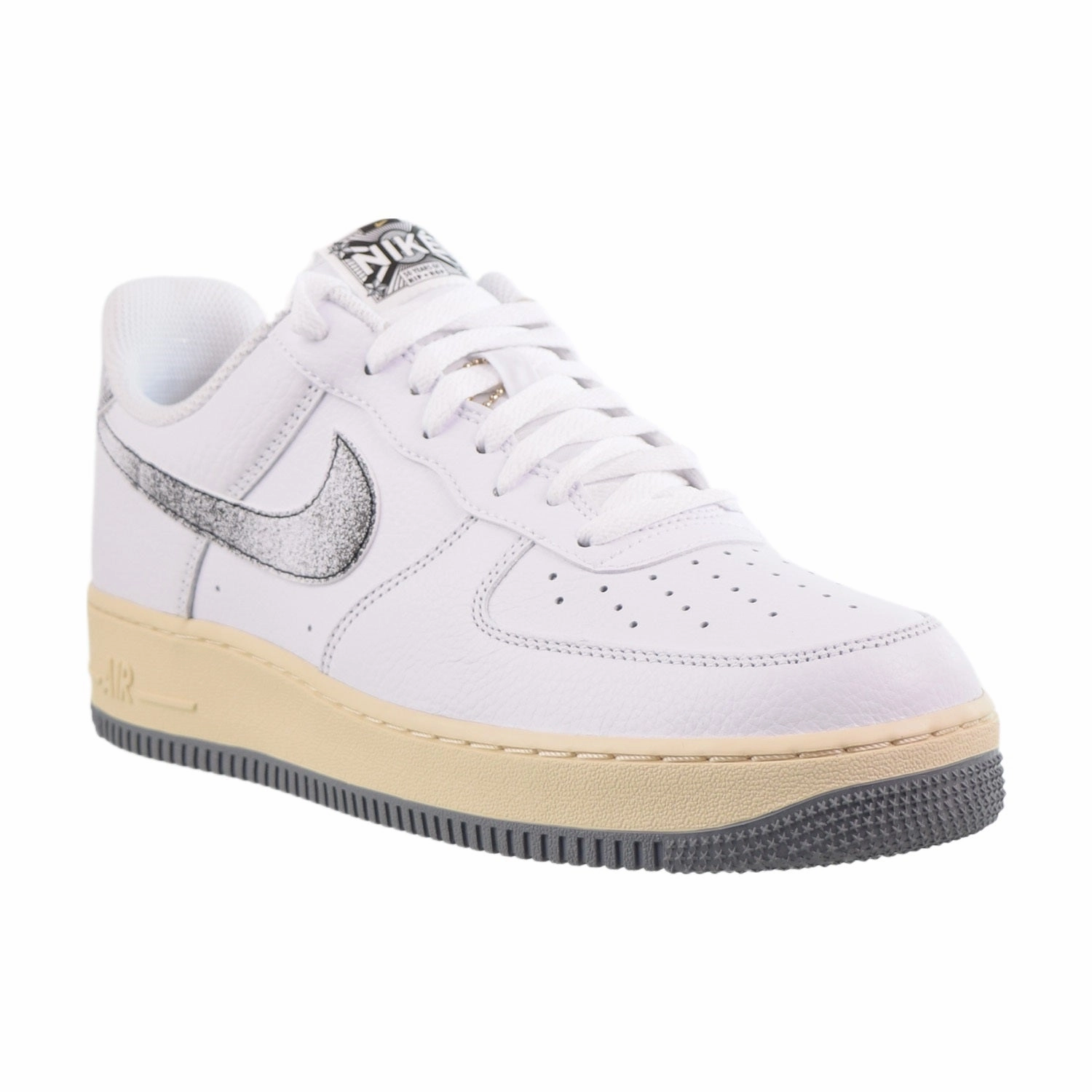 Asics Shoe Recycling Nike Air Force 1 "50 Years Of Hip-Hop" Men's Shoes White-Smoke Grey-Beach