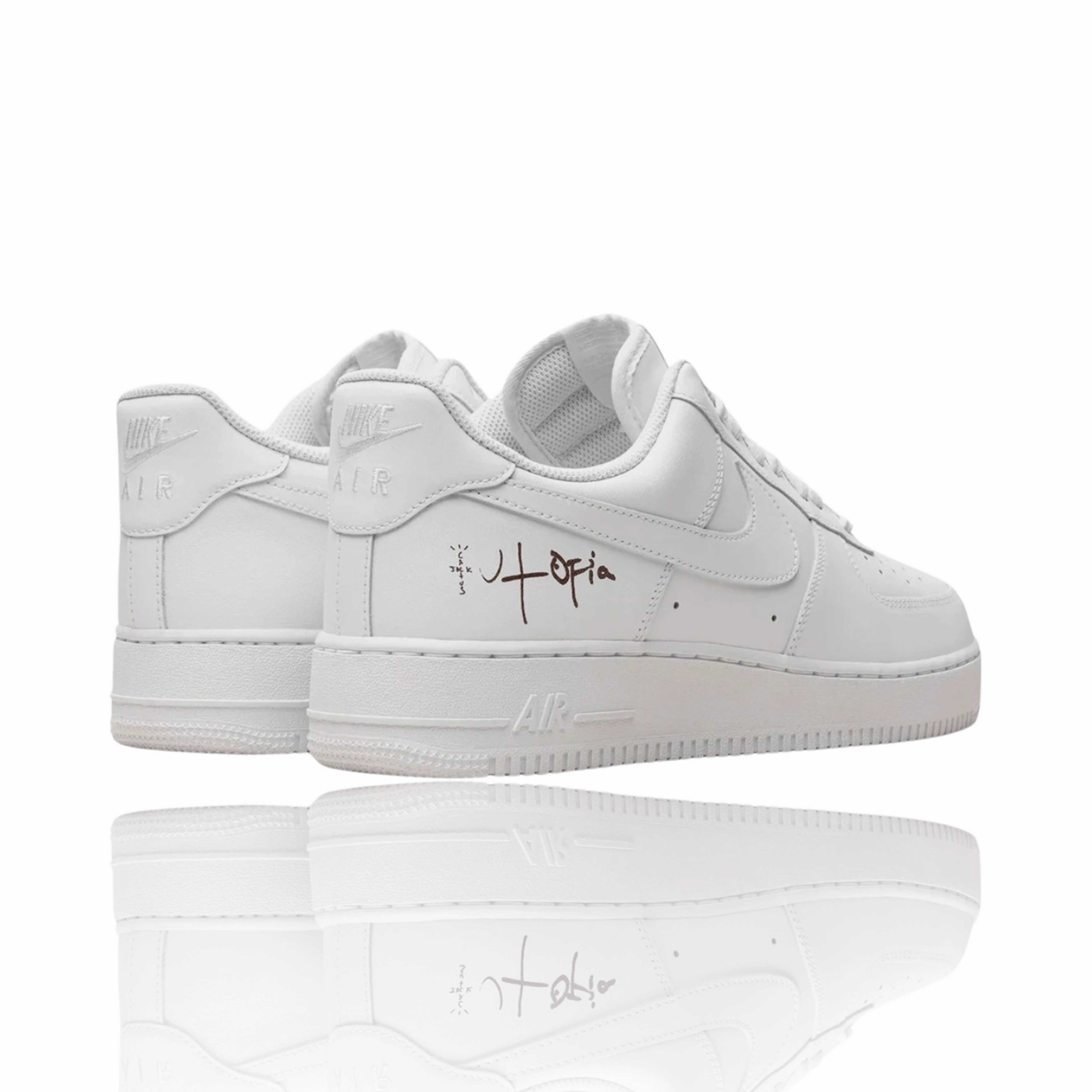 Nike Air Force 1 Travis Scott Cactus Jack Utopia Edition Asics Shoes High Arch Support