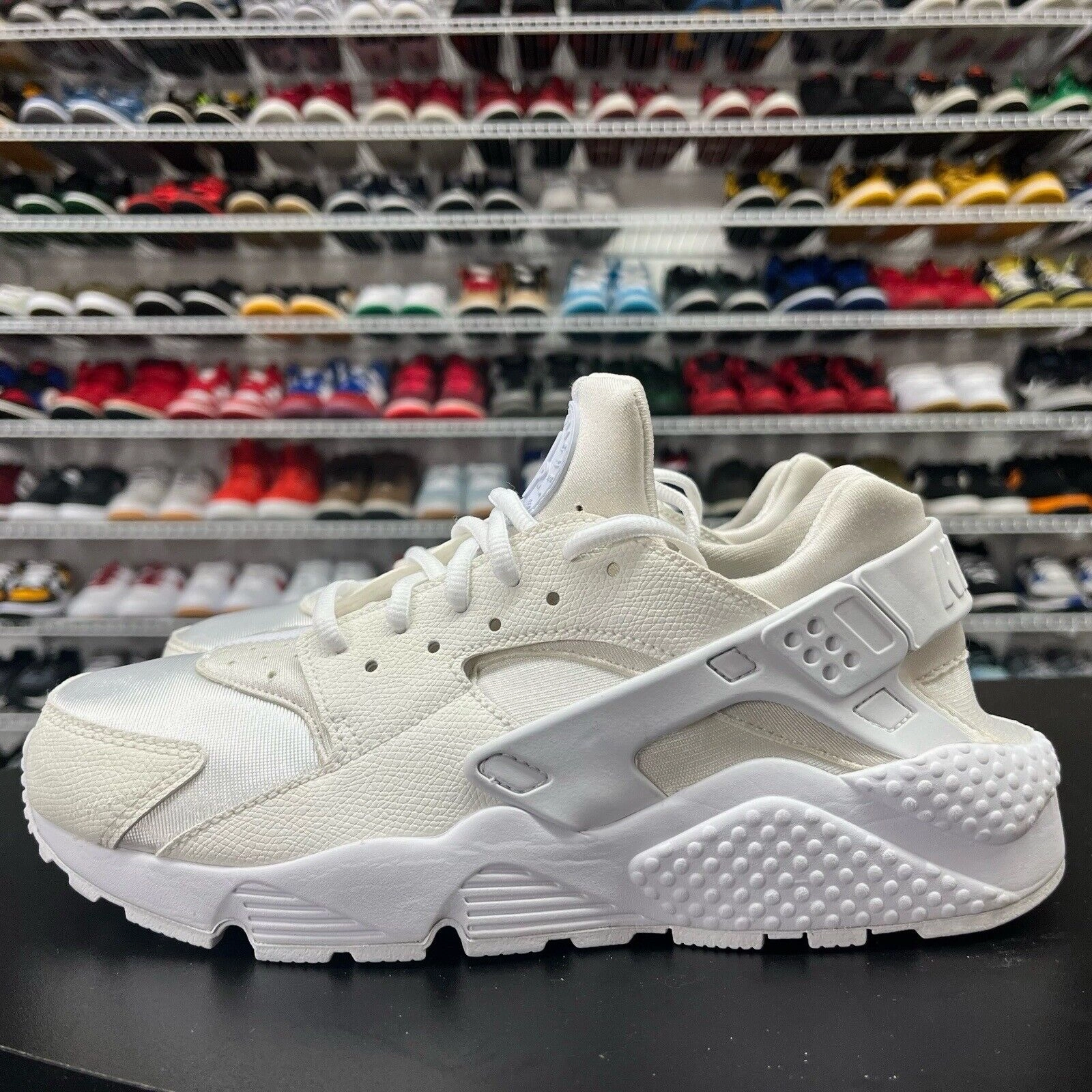 Asics Gel Nimbus Shoes For High Arches Nike Air Huarache Runner White 634835-108 Women's Sz 10 Lace 2019