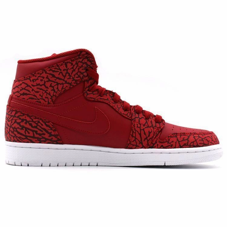 Nike Air Jordan 1 Red Elephant Shoes Basketball Men Asics Army Running Shoes
