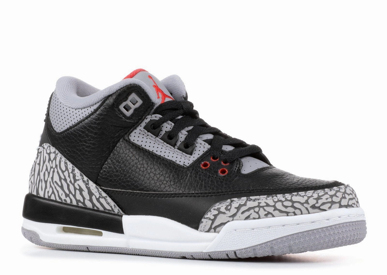 Nike Air Jordan 3 Retro Black Cement Men Shoes Sale Hyrox Shoes Asics