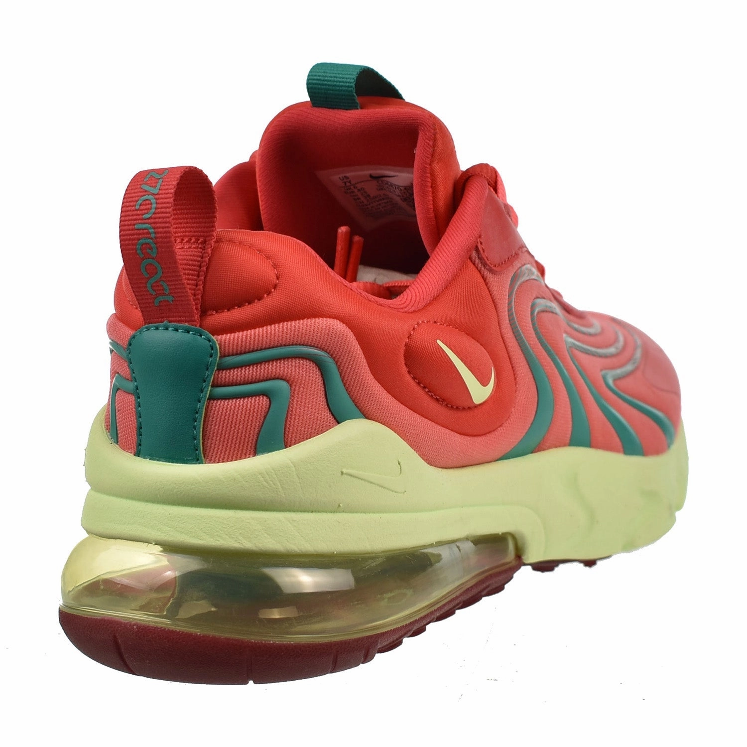 Nike Air Max 270 React ENG (GS) Big Kids' Shoes Track Red-Magic Ember Asics Gel Nimbus 17 Shoe