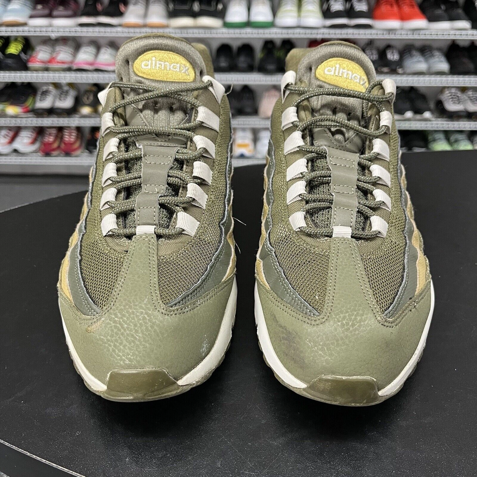 Asics Gel Kayano 29 Running Shoes Nike Air Max 95 Essential Olive Canvas 2018 749766-303 Men's Size 11 No Insoles