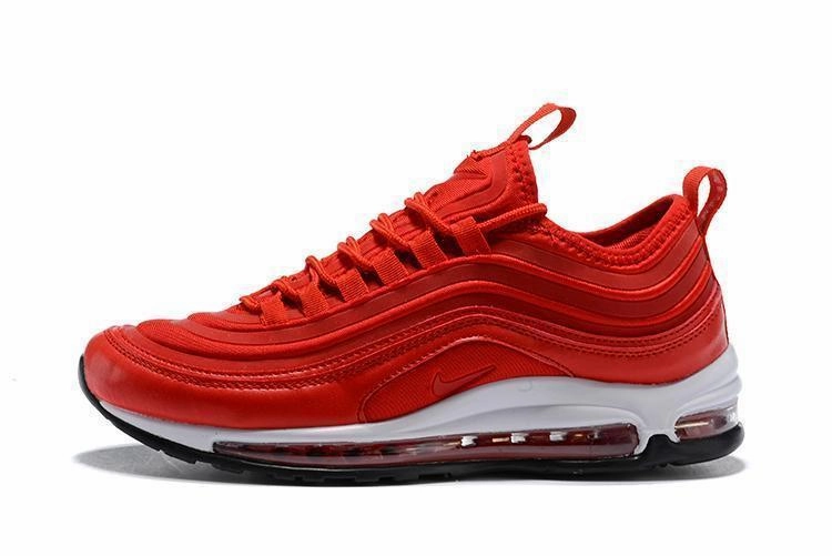 Nike Air Max 97 Red White Shoes Sale Men Size US 7, 8, 8.5, 9, 10, 11 Best Asics Shoes For Everyday Use