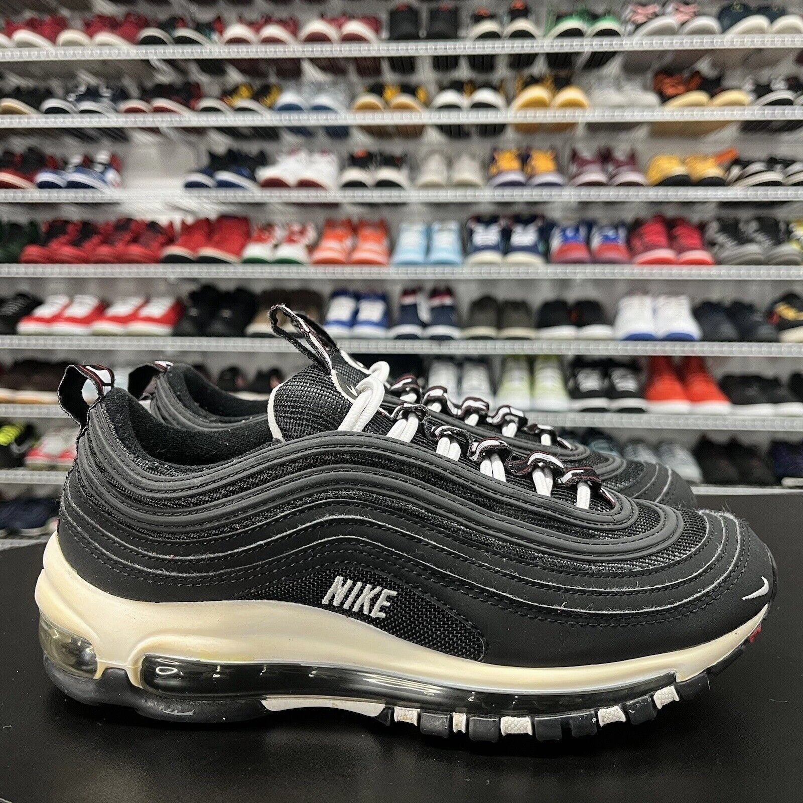 Nike Air Max 97 SE GS Athletic Shoes Sneakers AV3180-001 Youth Size 6.5Y Asics Shoes Trail