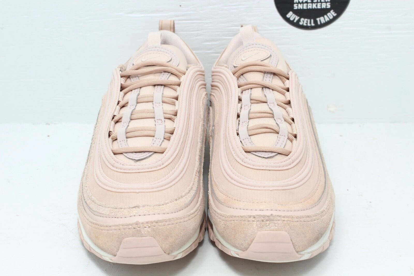 Asics Gt 1000 2 Running Shoe Nike Air Max 97 SE Metallic Particle Beige (W) Size 8 AV8198-200