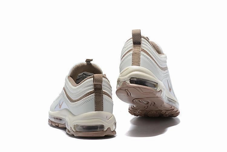 Classic Asics Shoes Nike Air Max 97 White Light Bone Shoes Sale Size US 7, 8, 8.5, 9, 10, 11