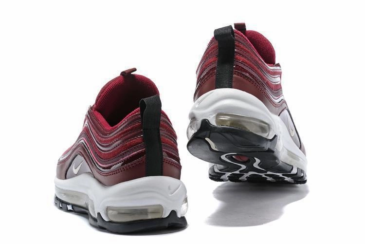 Nike Air Max 97 Wine Red White Shoes Sale Men Size US 7, 8, 8.5, 9, 10, 11 Asics Gel Ace Golf Shoes