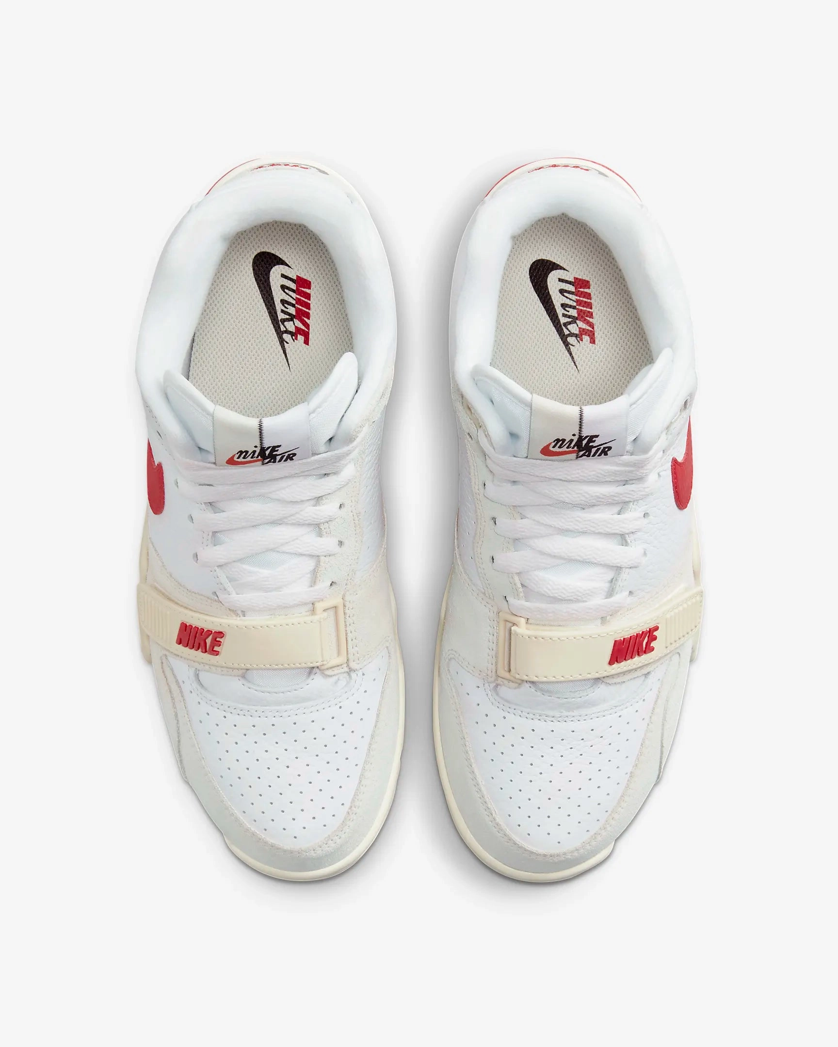 Asics Shoe Width Cm Nike Air Trainer 1 - White / Black / Coconut Milk / University Red