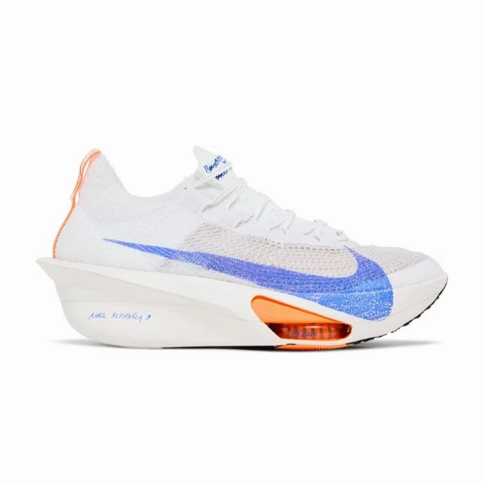 Nike Air Zoom Alphafly Next% 3 FP Blueprint Pack Asics Gel Venture Trail Running Shoes
