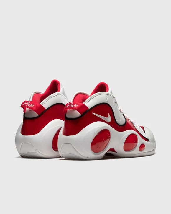 Asics Super Running Shoes Nike Air Zoom Flight 95 - White / True Red / Black